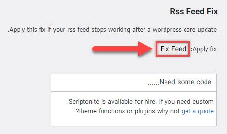 Fix My Feed RSS Repair