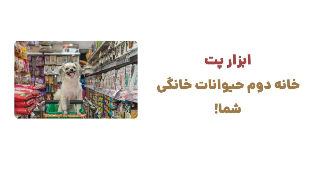 ابزار پت، خانه دوم حیوانات خانگی شما!