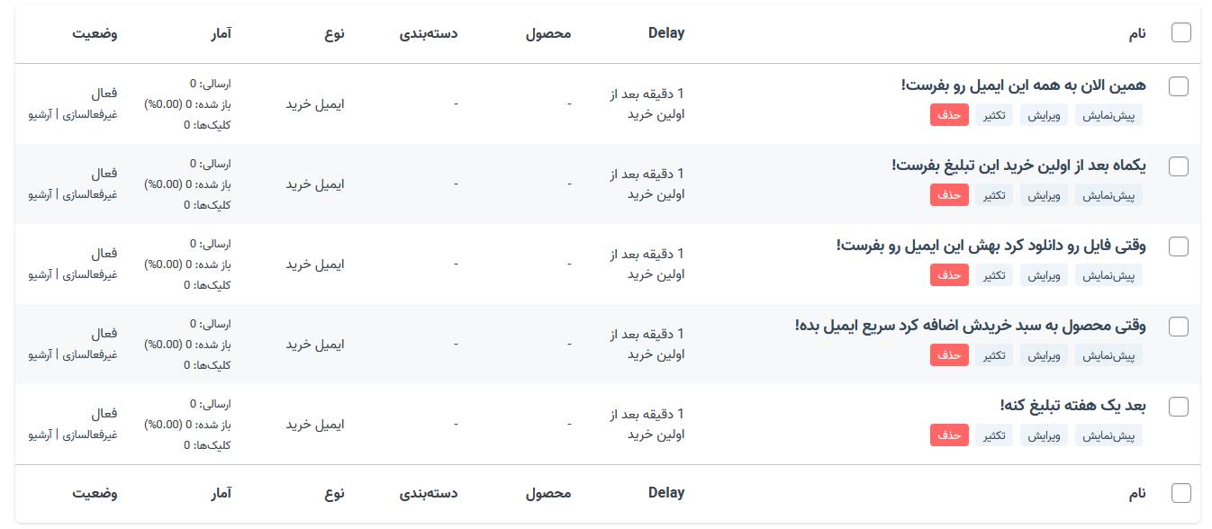 افزونه بازاریابی خودکار آرش کمانگیر